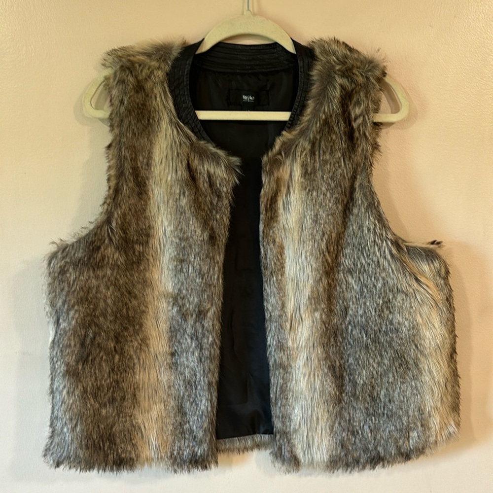 Faux Fur Vest